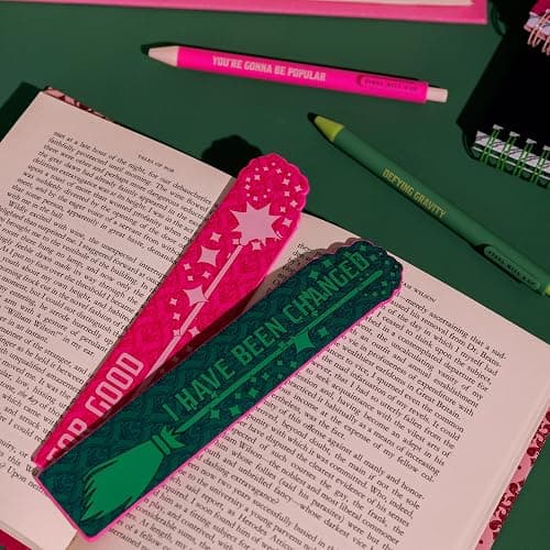 Steel Mill & Co Wicked Gel Pen Set, Cute Journaling Pens for Book Lovers/Librarians/School, Bookish Writing Pens, Assorted thumbnail 5