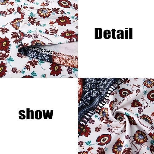 DLAYBGFA Flare Leggings Yoga Pants Women High Waisted Boho Flare Palazzo Pants Stretch Wide Leg Bell Bottom Yoga Leggings thumbnail 5