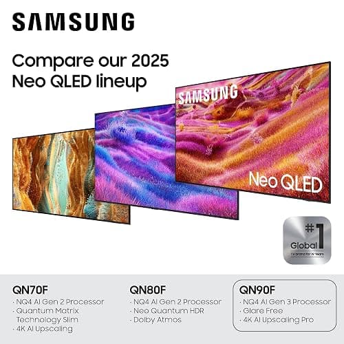 Samsung 50-Inch Class Neo QLED 4K QN90F Series, Vision AI, Mini LED Smart TV (2025 Model, 50QN90F) Neo Quantum HDR+, Object Tracking Sound Lite w/Dolby Atmos, Glare Free, Gaming Hub, Alexa Built-in thumbnail 5