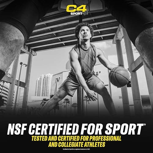 Cellucor C4 Sport Pre Workout Powder Blue Raspberry - Pre Workout Energy with 3g + 135mg Caffeine and Beta-Alanine Performance Blend - NSF Certified for Sport | 30 Servings thumbnail 5