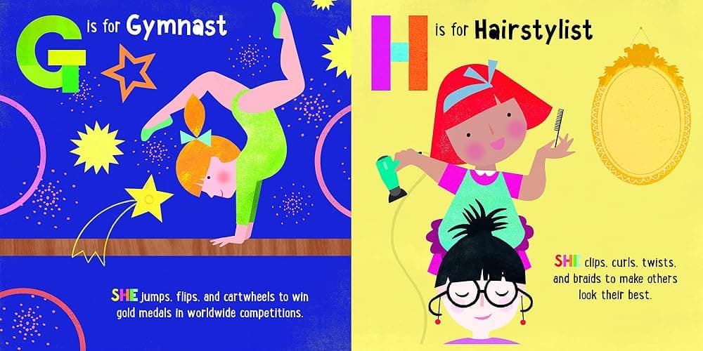 ABC for Me: ABC What Can She Be?: Girls can be anything they want to be, from A to Z (Volume 5) thumbnail 6