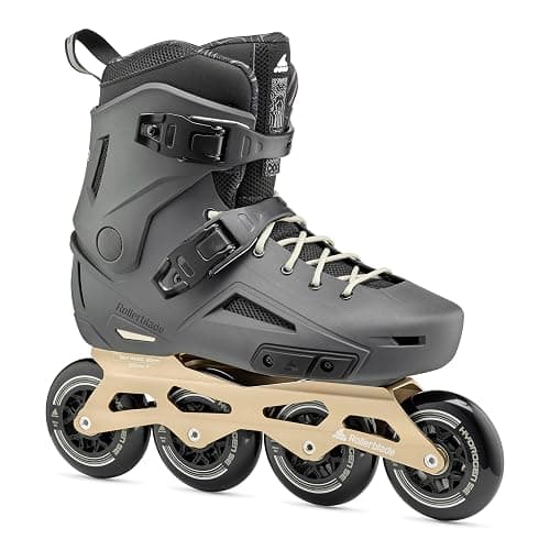 Rollerblade Lightning 90 Men's Urban Inline Skate, Anthracite and Taupe - Image 1