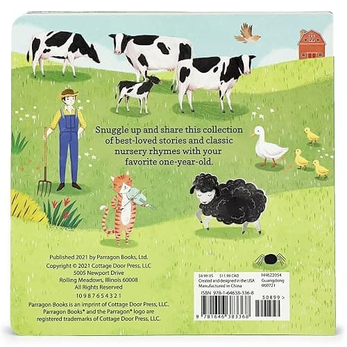 Stories for 1-Year-Olds - A First Treasury of Nursery Rhymes and Short Stories to Read to Your Babies and Toddlers thumbnail 12