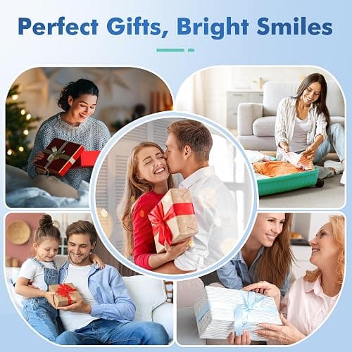 keosaa Pink Electric Toothbrush with 8 Brush Heads, Sonic Toothbrush with Fast Charge 4 Hours Last 60 Days, 2-Min & 30s Smart Timer, IPX7 Waterproof(Pink) thumbnail 9