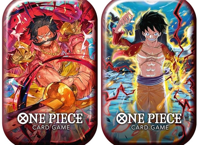 One Piece Card Game One Piece Lot de 2 Tin Pack Set Vol.1 TS01 : Monkey D. Luffy et Gol. D. Roger Version - Image 1