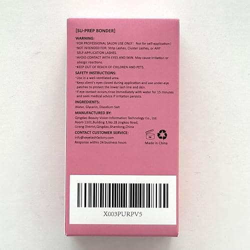VEYES INC Super Lash Bonder for Eyelash Extensions. Glue Accelerator, Lash Sealant, Adhesive Companion, Reducing Glue Fumes and Extending Eyelash Retention Time. Professional Eyelash Supplies 15ml thumbnail 8