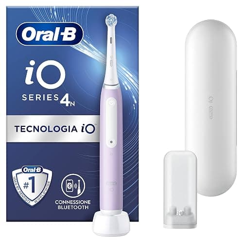 Oral-B Spazzolino Elettrico Ricaricabile iO 4N Lavanda, 1 Testina Di Ricambio, 1 Custodia Da Viaggio. 1 Spazzolino - Image 1