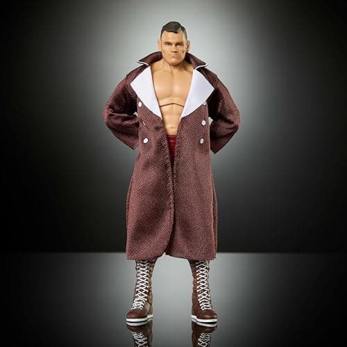 Mattel WWE Elite Action Figure & Accessories, Series #121, 6-inch Collectible Gunther with 25 Articulation Points & Swappable Hands thumbnail 3
