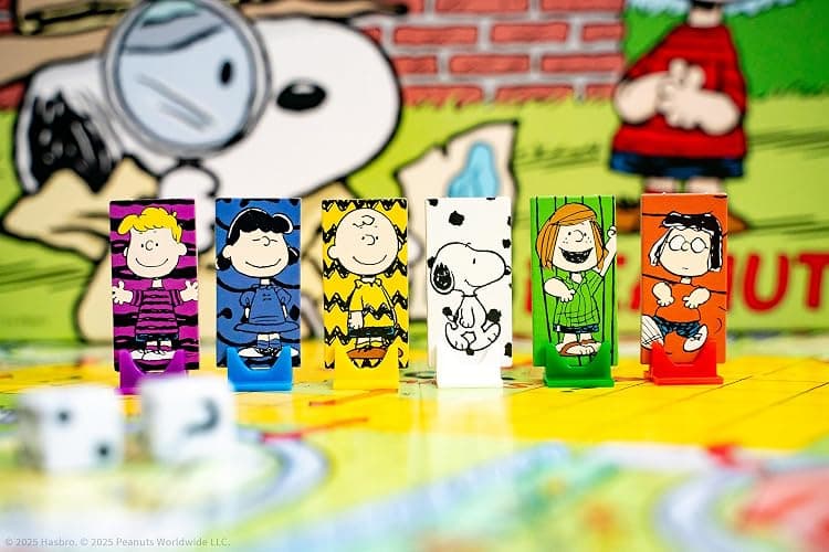 CLUE: Peanuts Board Game, Solve The Mystery of Linus's Missing Blanket with Charlie Brown, Snoopy, & Friends, Explore Iconic Locations Like Lucy’s Booth & Charlie’s House, Officially Licensed Game thumbnail 4