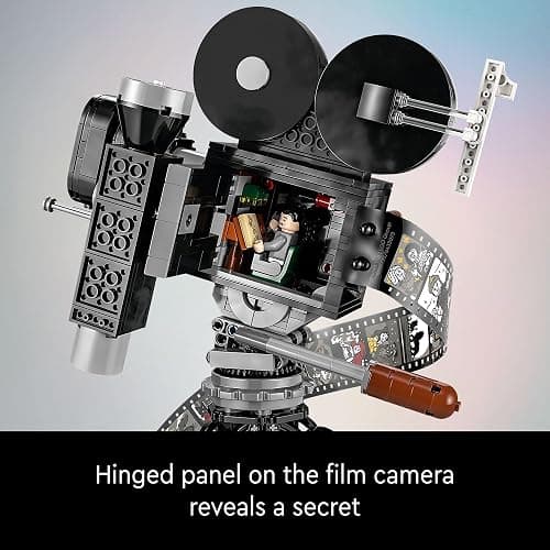 LEGO Disney Walt Disney Tribute Camera Building Set - Bedroom or Office Decor for Men & Women, Ages 18+ - Collectible Craft Model Kit - Gift Idea for Fans - 43230 thumbnail 3