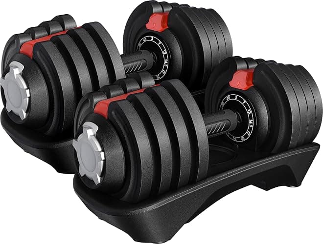 Adjustable Dumbbell pair Set 40 lbs  - Image 1