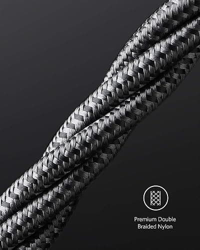 Anker USB C to USB C Cable, Type-C Charging Cord Fast Charge(10FT,100W), for iPhone 17/17 pro, MacBook and More(Black) thumbnail 7