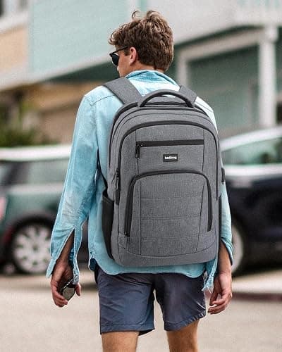kadilong School Backpacks for Men Teen Boys,Laptop Backpack Schoolbag College Bookbag Back Pack Computer Bag for Work Business Middle High School with USB Port thumbnail 7