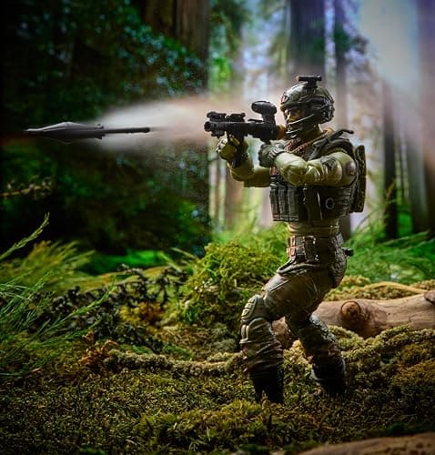 G.I. Joe Classified Series Legacy Collection: Action Soldier - Special Forces, Collectible 6 Inch Action Figure Set with 16 Accessories | G.I. Joe Classified 6 Inch Action Figure Legacy Deluxe - Special Forces Soldier thumbnail 5