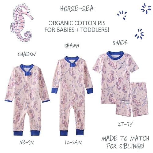 Butterblu Shadow Sleep & Play 100% Organic Cotton Footless Zip Front Sleeper Pajamas thumbnail 7
