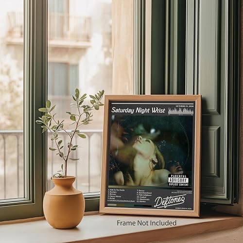 ZUKIY Saturday Night Wrist Deftones Dreamscape - Rock Poster Wall Art 8x10 Unframed - Metal Band Inspired Decor for Bedroom Studio Office - Emo Goth Aesthetic Tapestry Style Print for Music Lovers thumbnail 6