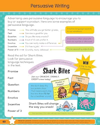 The Summer Before Fifth Grade Workbook: Bridging 4th to 5th Grade with 75+ Activities Math, Reading Comprehension, Writing, Language Arts, Fractions, Geometry, and More! thumbnail 6