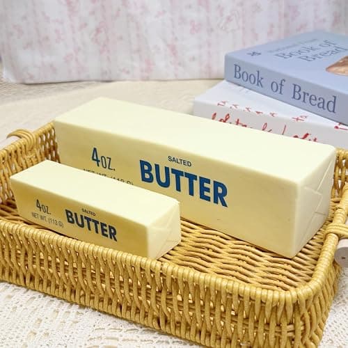 9.5 Inch Butter Squishy,Large Slow Rising Squishy，Sticky Butter Sticks Squeeze Toy,Valentine's Day Gift,Party Favor Gift thumbnail 4