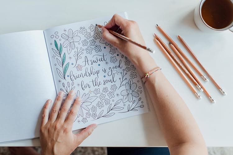 Coloring Faith: A Christian Coloring Book for Women Featuring Bible Verses and Inspirational Art thumbnail 7