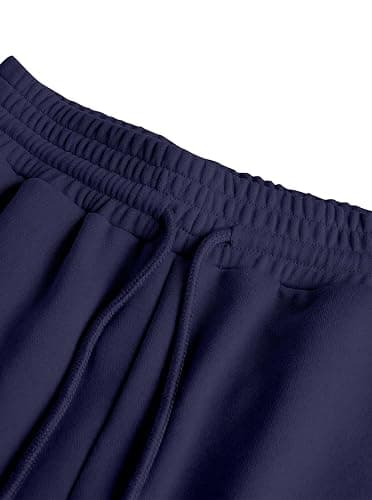 Ecolala Girls Wide Straight Leg Loose Sweatpants Elastic Waist Drawstring Jogger Pants thumbnail 3