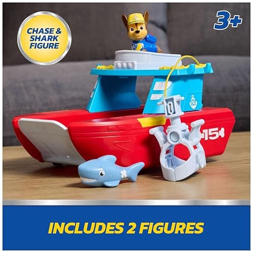 Paw Patrol Sea Patroller Vehicle with Chase and Shark Figure thumbnail 4