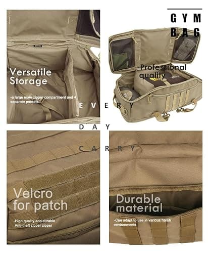 Miramrax Travel Duffle Bag Backpack thumbnail 7