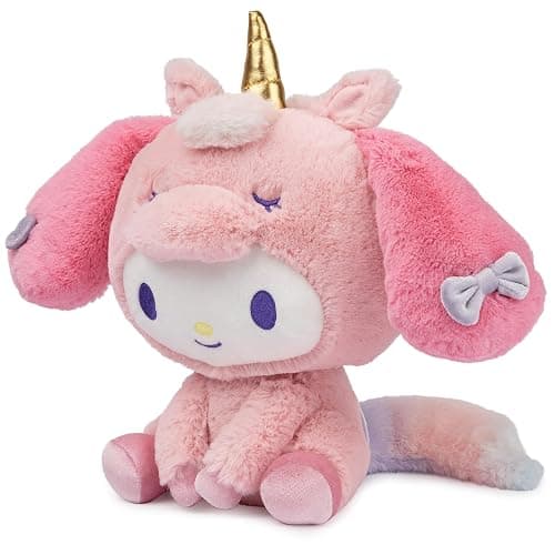 GUND Sanrio My Melody Unicorn Plush Toy, Premium Stuffed Animal for Ages 1 and Up, Pink, 9.5” thumbnail 5
