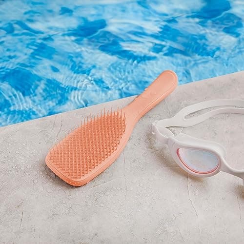 Tangle Teezer Ultimate Detangler Brush for Wet & Dry Hair, Eliminates Knots & Reduces Breakage for All Hair Types, Amazon Exclusive Apricot thumbnail 6