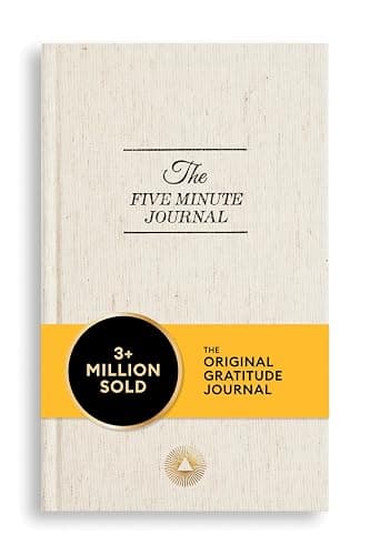 Intelligent Change The Five Minute Journal - Original Daily Gratitude Journal 2025 for Happiness, Mindfulness & Reflection - Daily Affirmations - Undated Planner Gifts for Women & Men thumbnail 2