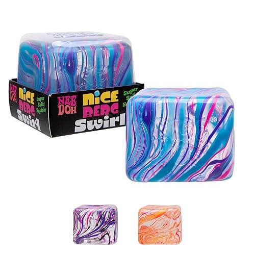 Schylling NeeDoh Swirl Nice Berg - Jumbo Squishy Squeezy Fun - Colors May Vary - Image 1