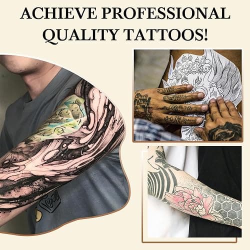 Pjordo Tattoo Stencil Transfer Gel Solution : for Transfer Stickers Paper, Tattoo Supplies Accessories for Tattoo Artists & Beginners thumbnail 6