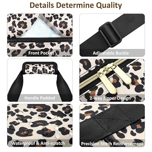 Expandable Travel Duffle Bags Weekender Overnight Bags for Women Men Hospital Bag for Women Labor Delivery with Toiletry Bag Waterproof thumbnail 4