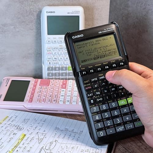 Casio fx-9750GIII Graphing Calculator | Natural Textbook Display | Python Programming | Ideal for Exams, STEM & Advanced Math | Pink thumbnail 5