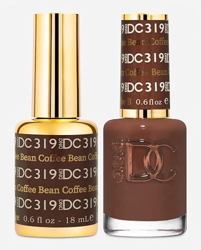 DND Gel Nail Polish Duo, Brown | Matching UV/LED Gel Polish & Air Dry Lacquer Set, Chip-Free Long Lasting Brown Nail Color, Easy Soak Off Removal thumbnail 7