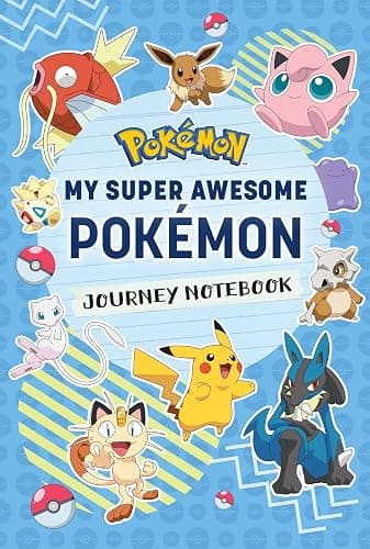 Pokémon: My Super Awesome Pokémon Journey Notebook (Gaming) - Image 1