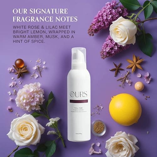 hOURS haircare Full-Time Plumping Mousse for Women | Professional Volumizing No Crunch Foam Long-lasting Volume Body & Bounce | Sulfate, Paraben, & Cruelty Free, Award-Winning Styling Product | 6 oz thumbnail 5