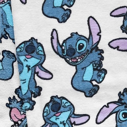Disney Kitchen Towels – 2-Pack 100% Cotton Kitchen Towels Set – 16" x 26" Soft & Absorbent Dish Towels – Mickey, Minnie & Stitch Designs – Durable, Machine Washable (Stitch) thumbnail 4