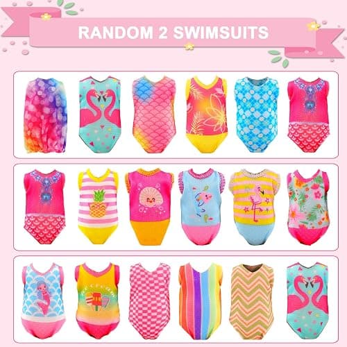 30 PCS Mini 6 Inch Doll Clothes and Accessories Include 4 Tops, 4 Pants for Boy Dolls, 5 Dresses , 2 Swimsuit and 2 Shoes, 10 Outfits Hangers Pocket Glasses Headset Crown for 5.3-6 Inch Dolls thumbnail 5