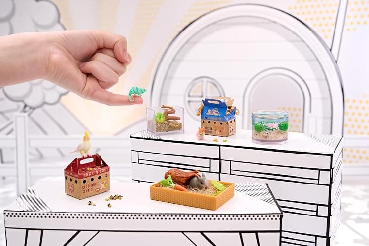 MGA's Miniverse - Make It Mini Animals 3-Pack, Mini Collectibles, Blind Pack, Miniatures, DIY, Crafts, Resin Play, Replica Animals, Habitats, NOT Edible, Collectors, Gifts, 8+ thumbnail 6
