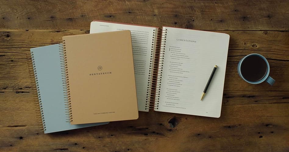 ESV Spiral-Bound Journaling Bible, Five-Volume Set (Hardcover): Holy Bible, English Standard Version thumbnail 8