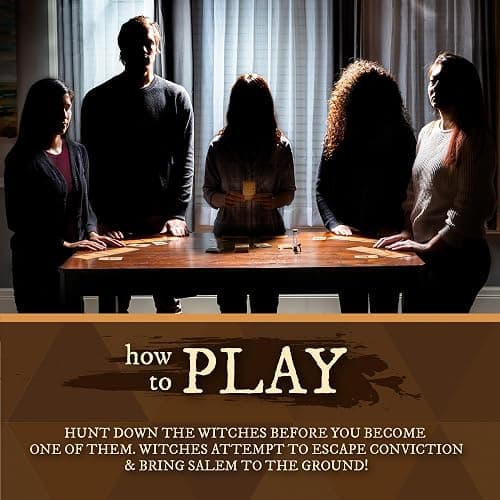 Facade Games Salem 1692 Deluxe Edition Board Game - Witch Hunt Game for Friends and Family - A Game of Cards, Strategy, Deceit, and Luck for 4-12 Players thumbnail 5