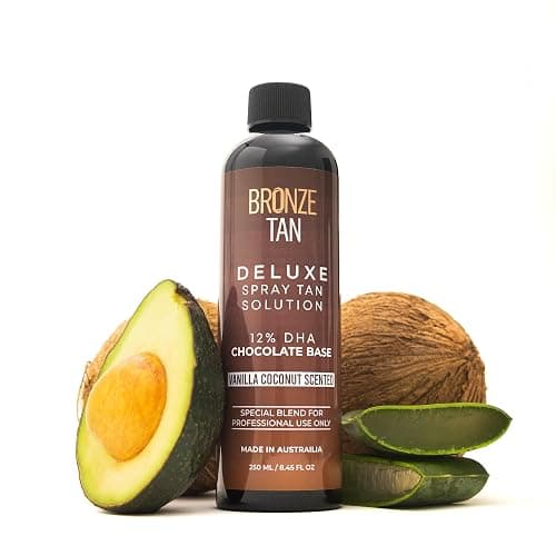 Bronze Tan Dark Spray Tan Solution – Professional Airbrush Tanning Liquid for Spray Tan Machines – Sunless Self-Tanning Formula for Salon & Home Use – Streak-Free, Natural Bronze Glow, 250ml thumbnail 3