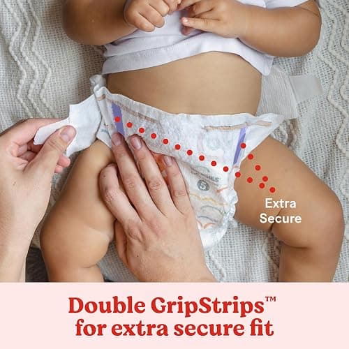 Huggies Size 4 Diapers, Little Movers Baby Diapers, Size 4 (22-37 lbs), 150 Count (6 Packs of 25), Packaging May Vary thumbnail 3