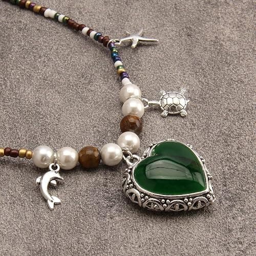joymiao Boho Necklaces for Women Cord Necklace with Pendant Long Silver Necklace Vintage Sweater Necklace Hippie Jewelry for Women Girls Gifts thumbnail 2