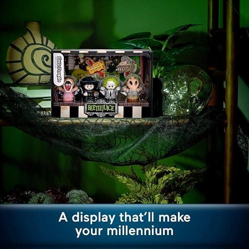 Little People COLLECTOR Beetlejuice Special Edition Set for Movie Fans, 4 Character Figures in a Display Package (Amazon Exclusive) thumbnail 4