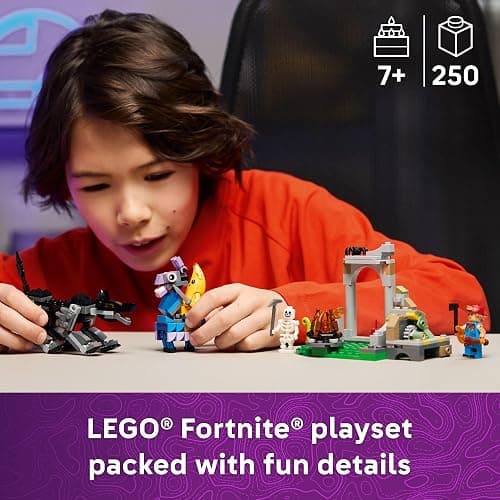 LEGO Fortnite Peely & Sparkplug’s Camp Kids Toy - Pretend Play and Video Game Building Set for Girls & Boys, Ages 7+ - Fortnight Toy Figures Peely, Sparkplug, & More - Gift Idea for Birthdays - 77075 thumbnail 2