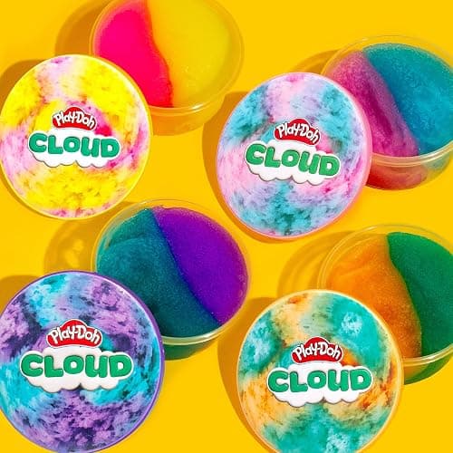 Play-Doh Scented Cloud Slime for Kids, 4-Pack Variety, Popular Toys, Gifts and Party Favors thumbnail 4