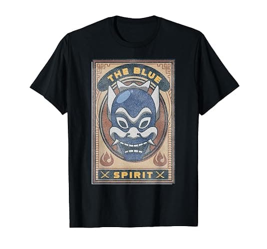 Nickelodeon Avatar: The Last Airbender Blue Spirit T-Shirt - Image 1
