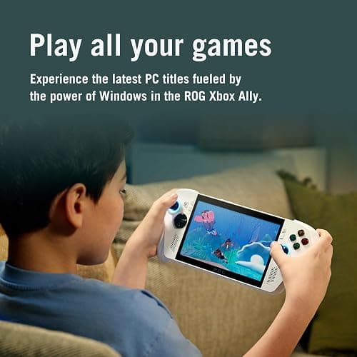ASUS ROG Xbox Ally 7” 1080p 120Hz Gaming Handheld Touchscreen AMD Ryzen™ Z2 A 16GB RAM 512GB SSD White thumbnail 10