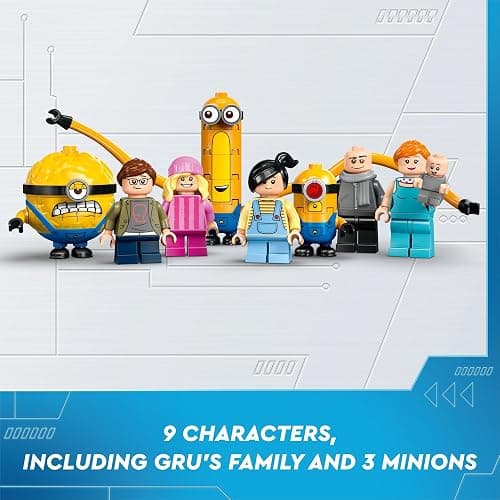 LEGO Despicable Me 4 Minions and Gru's Family Mansion, Minions Toy House and Tree Playset from Movie, Fun Despicable Me Toy, Creative Gift for Boys and Girls Aged 8 and Up, 75583 thumbnail 2